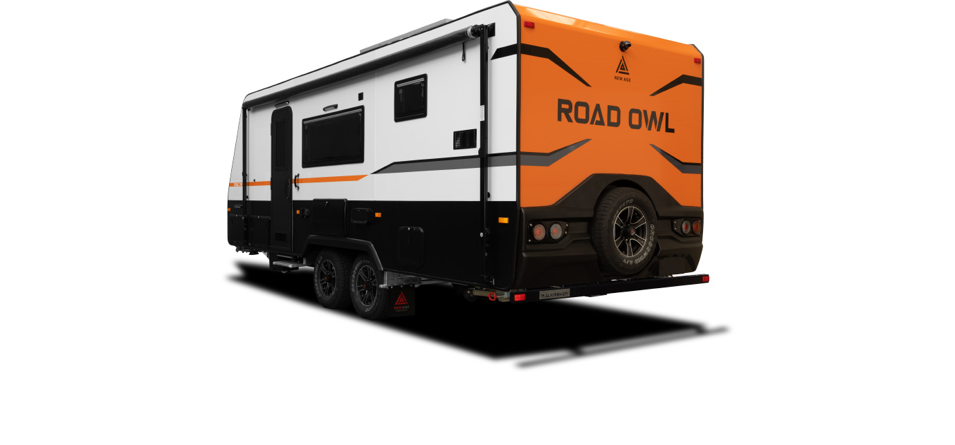 Road Owl 19 Ft Bunk Ensuite Rear 3/4